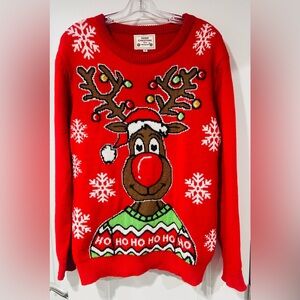 Adult Reindeer Holiday Sweater